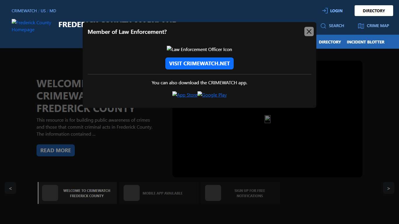 Frederick County | CRIMEWATCH MD